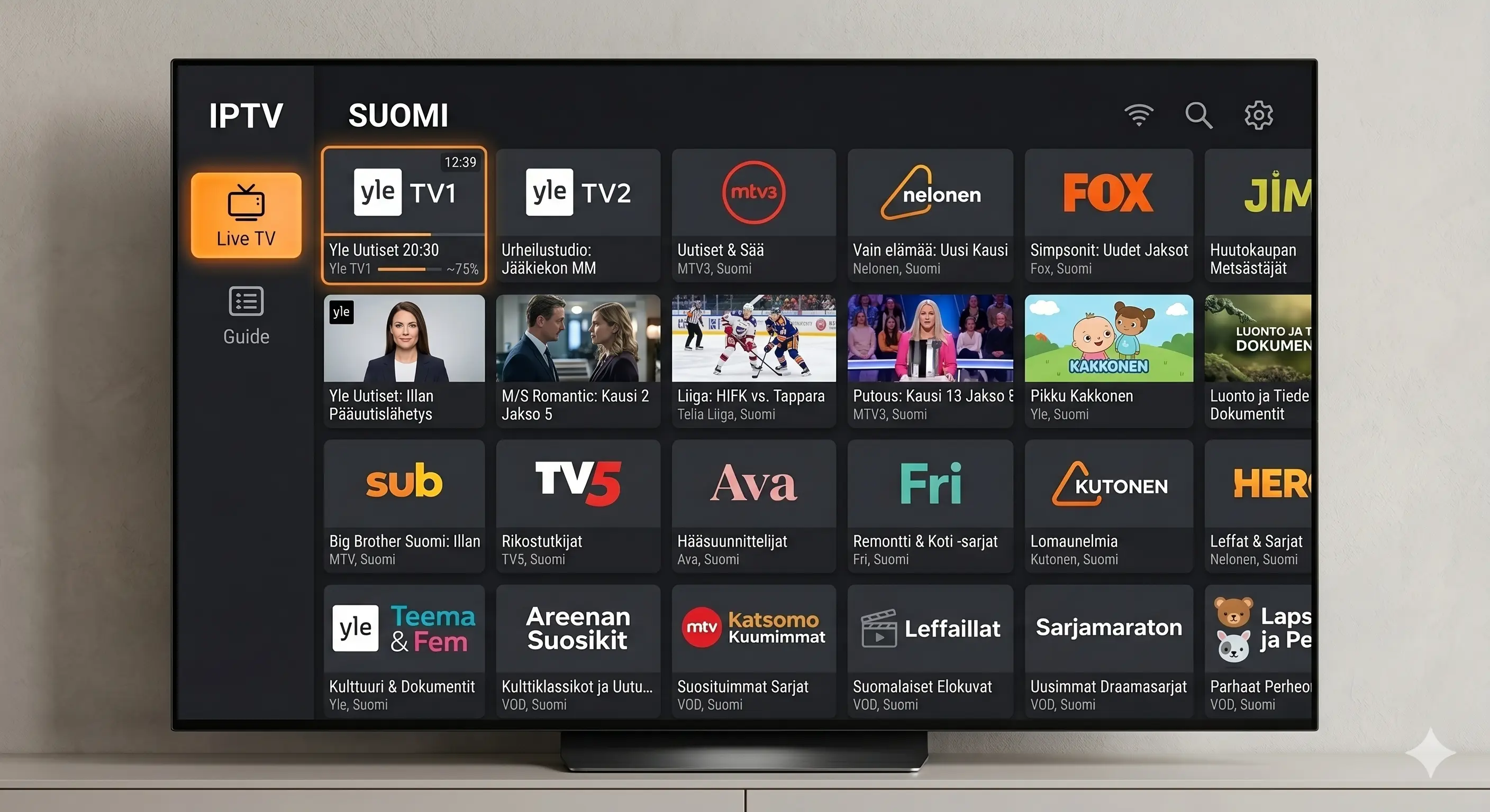 IPTV Suomi 2026 – suomalaiset kanavat kaikilla laitteilla